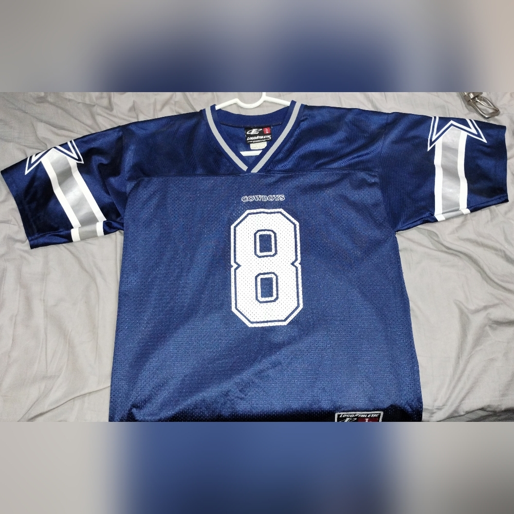 Vintage Logo Athletic Troy Aikman Dallas Cowboys jersey POOS